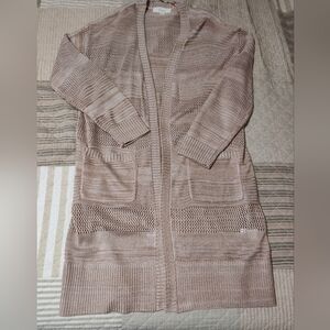 NWT Long Nurture Open Front Sweater